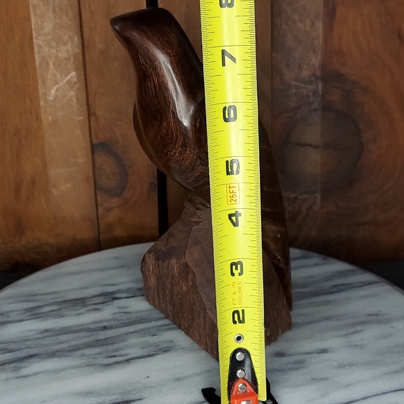 Handcarved Falcon - Picture 10 of 12